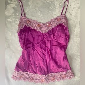 Silk and Lace Y2K Cami